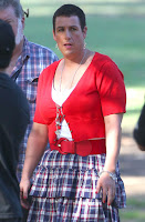 Adam Sandler Dressing In Drag On Set Of
