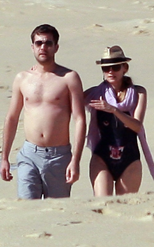 Diane Kruger and Joshua Jackson vacationing in Cabo San Lucas