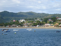 View of Playa San Juan del Sur, Nicaragua