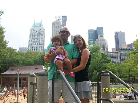 our beautiful family in Central Park NY