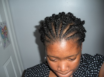 Flat Twist Hair