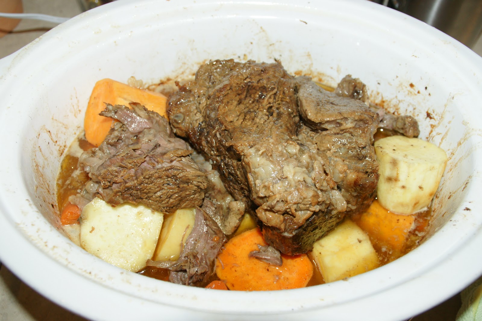it's what's cookin Gingersnap Pot Roast