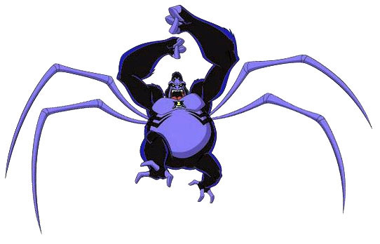 Macaco-Aranha, um alien do Ben 10 para colorir e imprimir