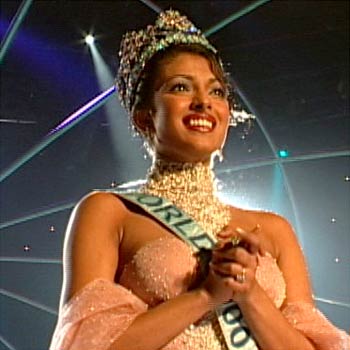 2000 | MISS WORLD | PRIYANKA CHOPRA Miss+World+Win+the+Contest