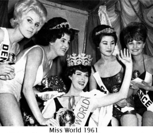 The Most Beautiful First Runner up. 17th - Page 3 Win+the+Contest+of+Miss+World+1961