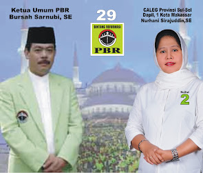 Ketua Umum PBR & Nurhani Sirajuddin, SE