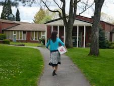 Book Delivery to Markham Elementary school in Portland, Oregon