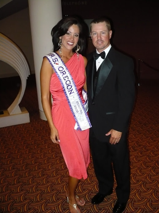 Mr. and Mrs. Oregon 2009, at Mrs. International Pageant Week, July 14th - 19th.