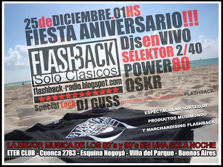 FLASHBACK RADIO ANIVERSARIO