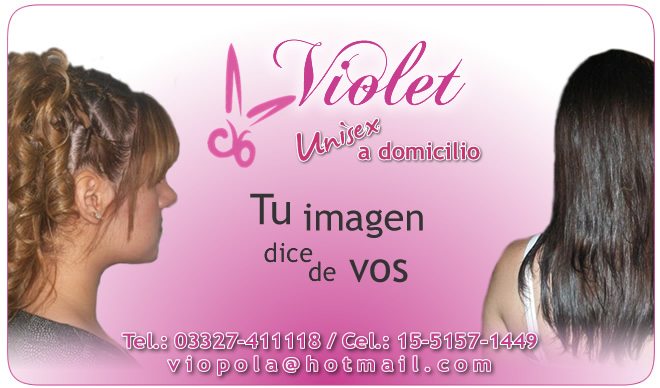 Violet - Unisex a domicilio