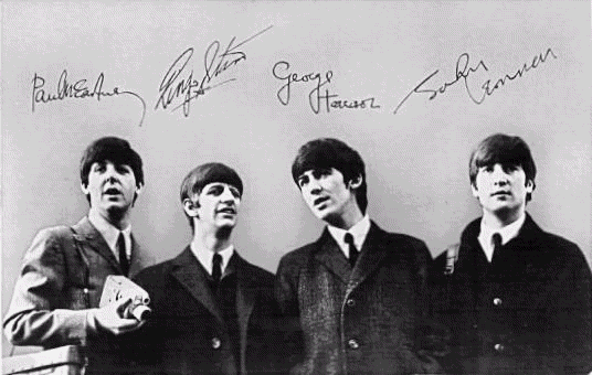 the history's picture of Beatles