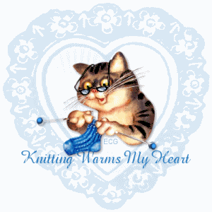 Knitting Cat