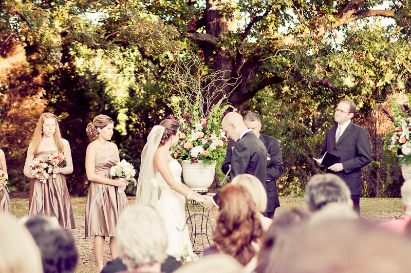 An Outdoor Fall Wedding