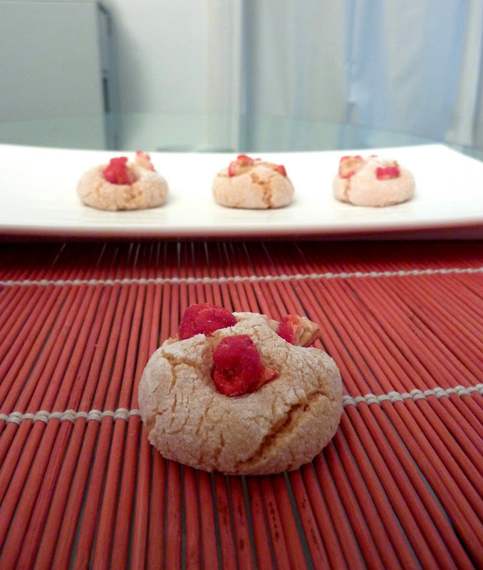 Bouchées amandes et pralines roses