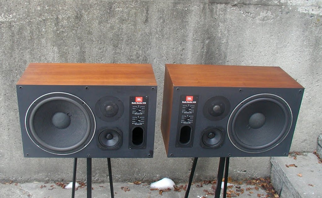 SEVENTIES STEREO JBL 4412 Studio Monitors.