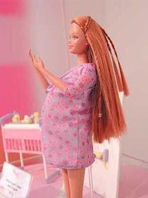 barbie gives birth