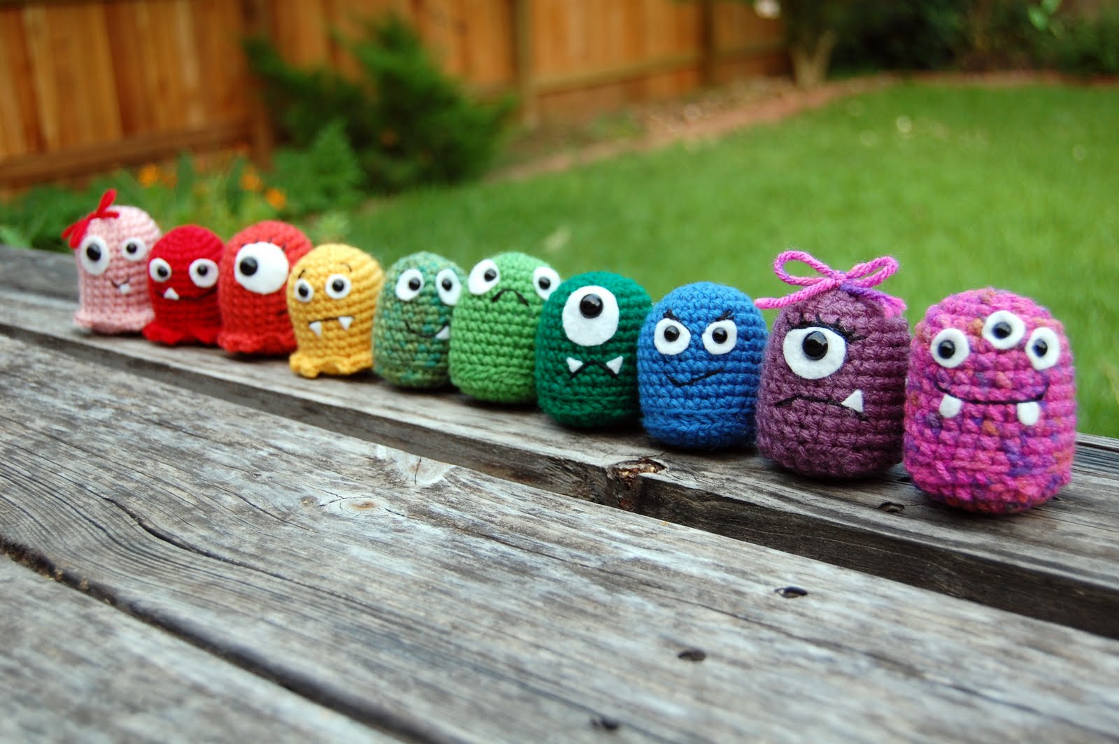Amigurimi Stuffy Gift for Kids Baby Alien Crochet Stuffed Animal