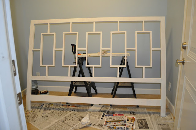 How to build a headboard, DIY, West Elm Inspired, Tutorial