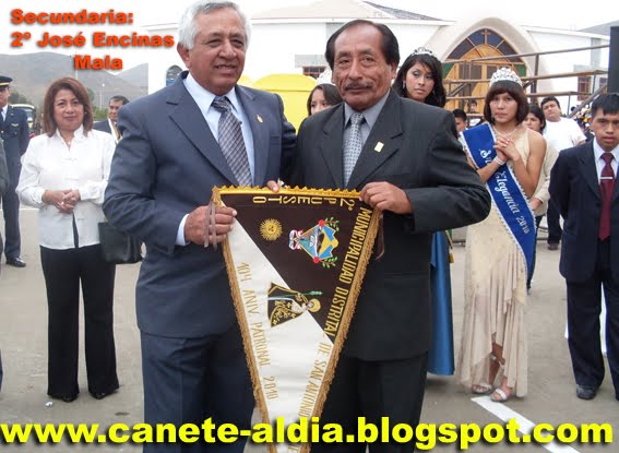 CAÑETE AL DIA CAÑETE DESFILE CÍVICO ESCOLAR EN SAN ANTONIO QUE