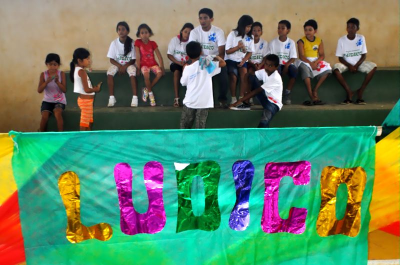 Festival Lúdico reuniu alunos de Mucajaí em atividades pré-esportivas