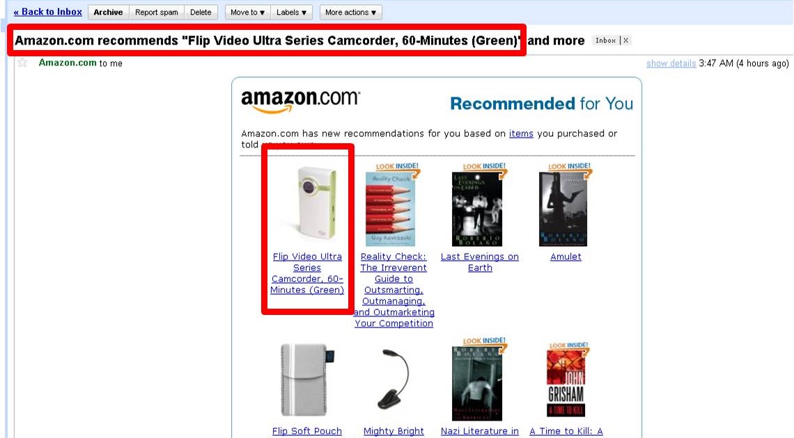 Kenny Kellogg Amazon = Get Rid of Inventory