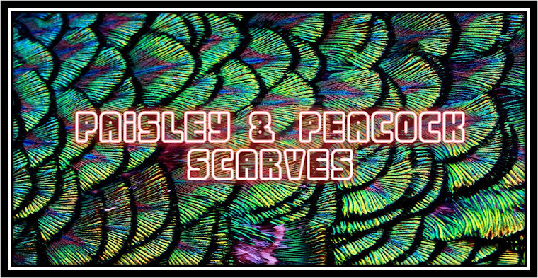 Paisley & Peacock Scarves