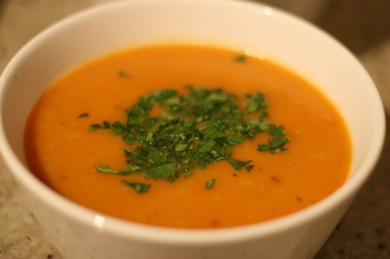 Carrot ginger soup recipes