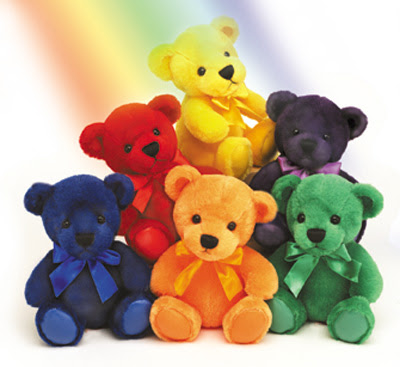 قوس قزح  Rainbow+teddy+bear+1