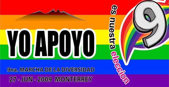 9a Marcha de la Diversidad de Nuevo León