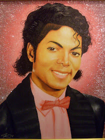 Demetre Chatman S Art Michael Jackson Oil Painting