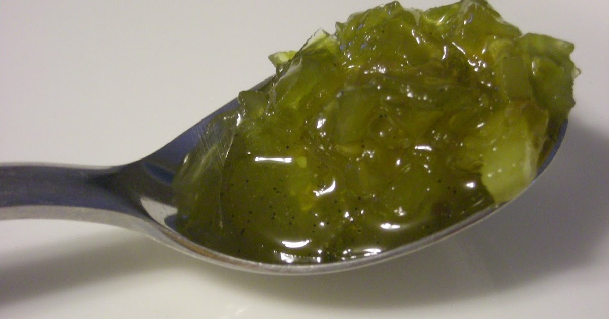 Lori's Lipsmacking Goodness GREEN TOMATO JAM with vanilla and ginger
