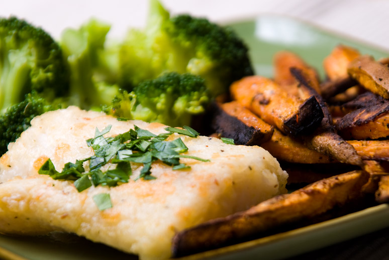 broccoli fish