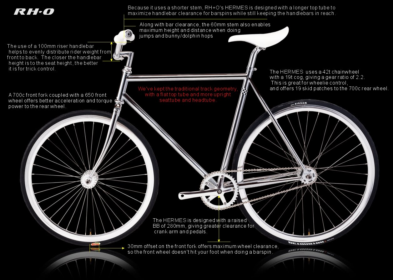 fixed gear front wheel