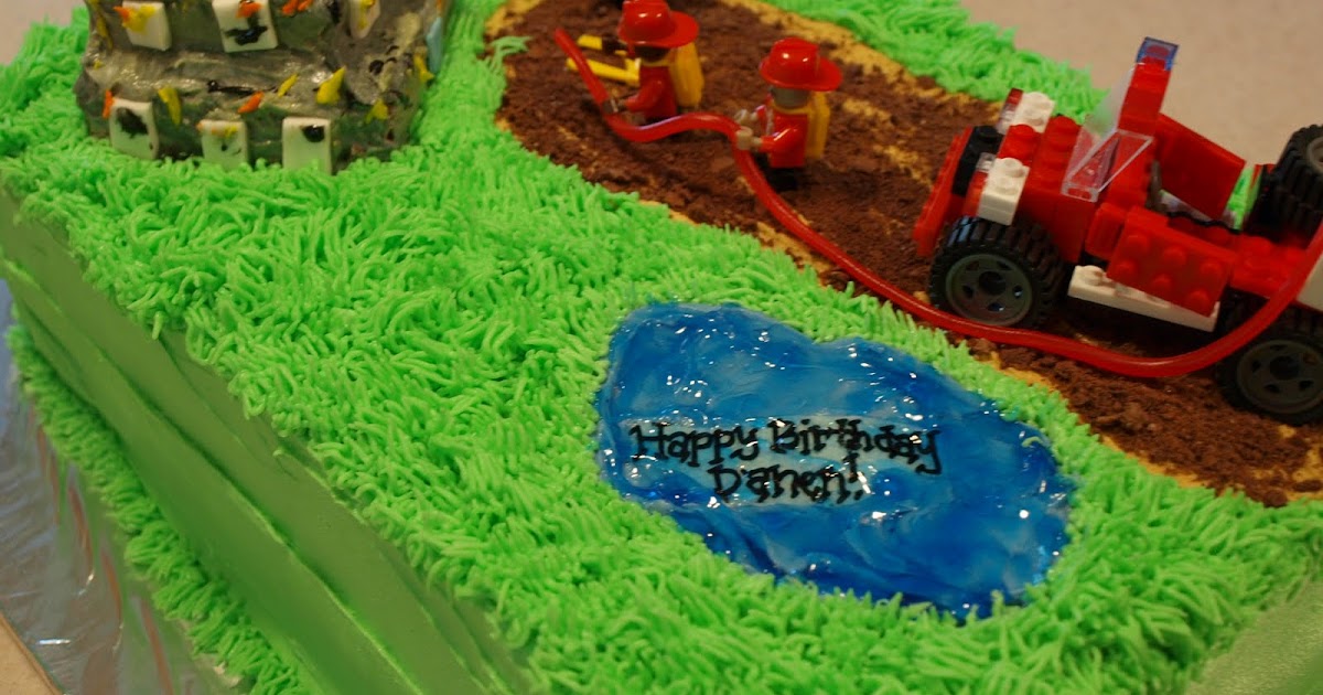 Buttercream: Lego Birthday Cake