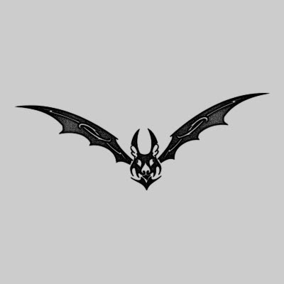 You can DOWNLOAD this Bat Tattoo Design - TATRBA02