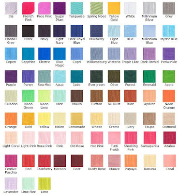 Material Color Chart