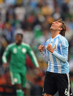 Argentina 1 Nigeria 0, mundial de futbol Sudafrica 2010, Grupo B