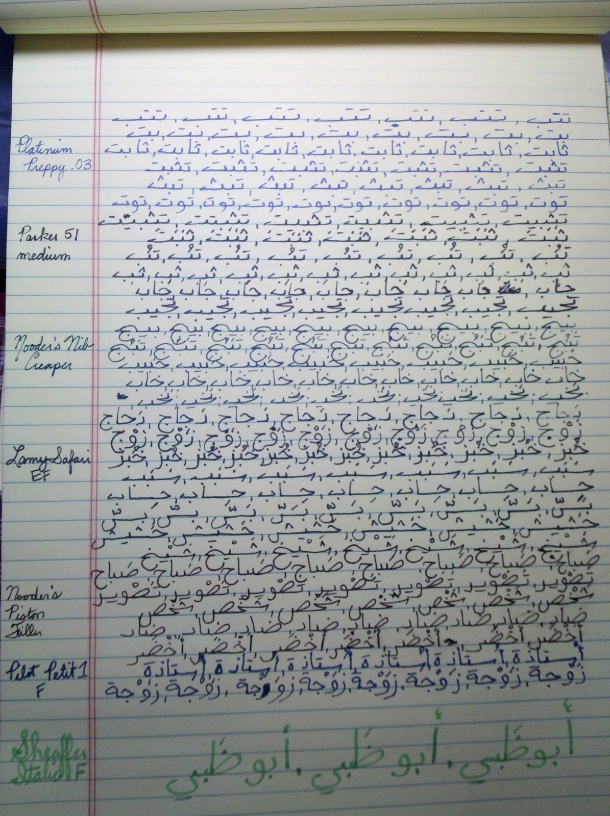 Arabic writing practice online image
