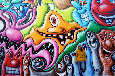 Aple Graffiti Mural 12 Graffiti Drawings In Paper Example