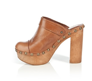 sabot talon haut bois