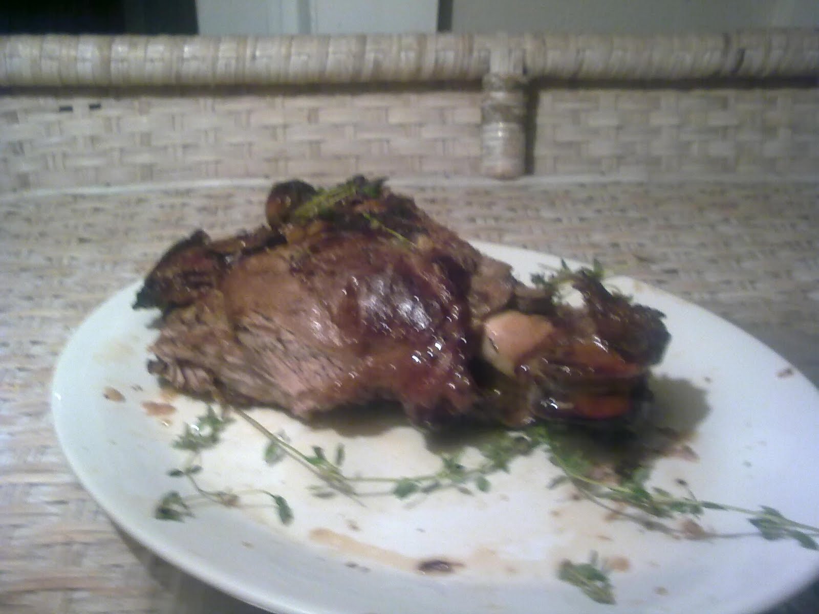 don�t eat, sleep with it Fırında Ballı Kuzu Eti