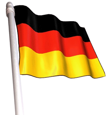 German Flag Flying
