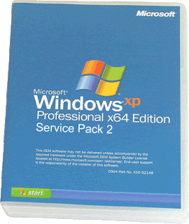 Windows XP Professional SP2 X64