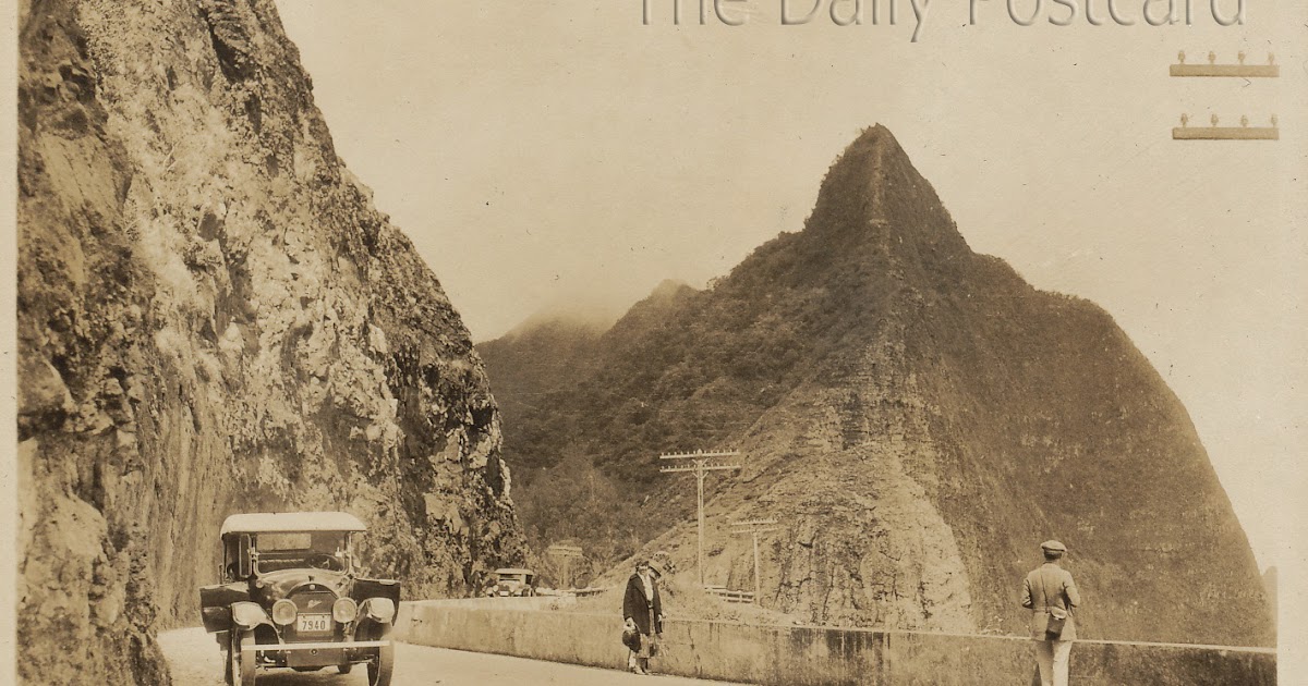 The Daily Postcard Hawaii Pali Lookout