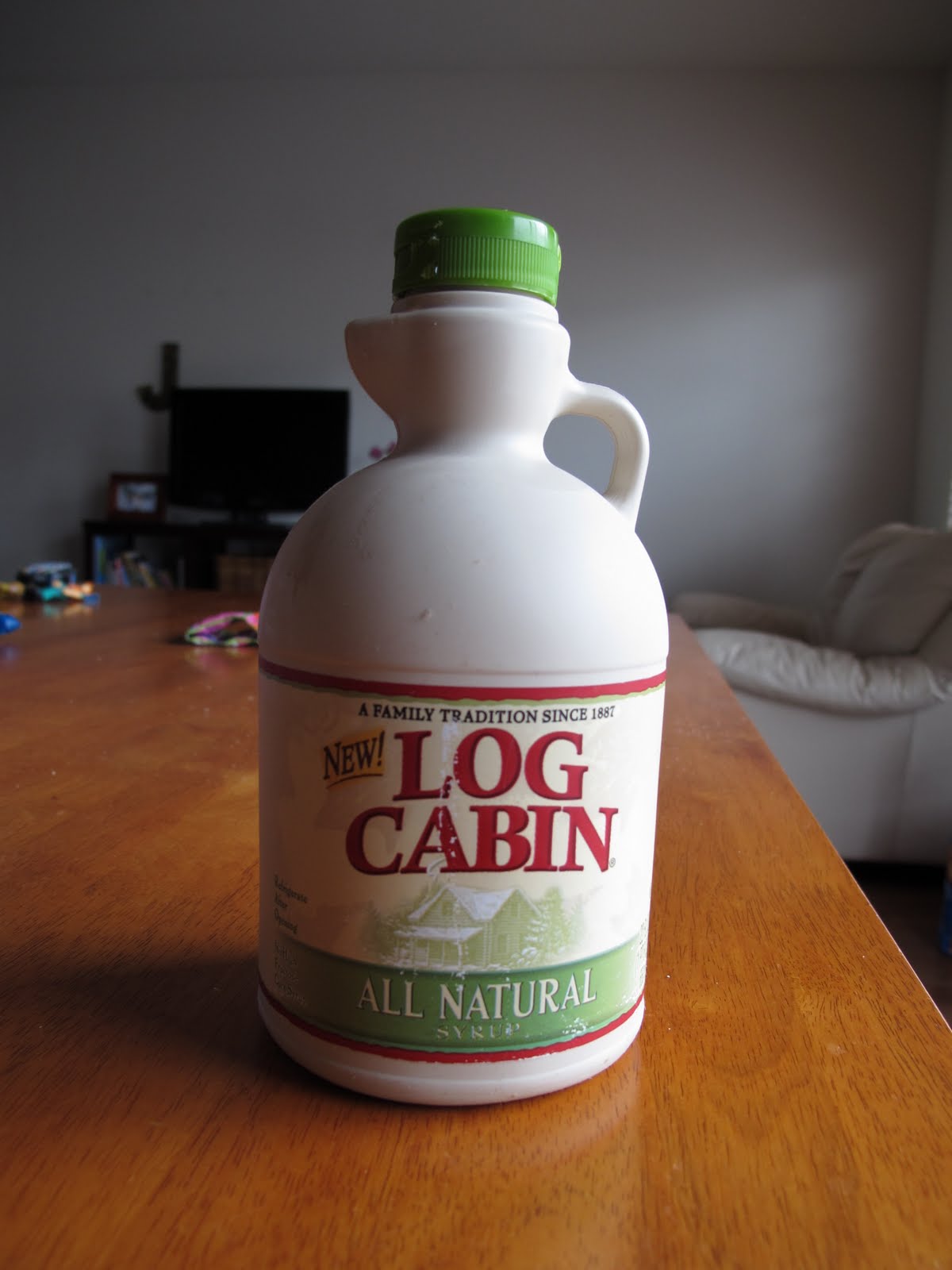 Oh My Baby New Log Cabin All Natural Pancake Syrup Review