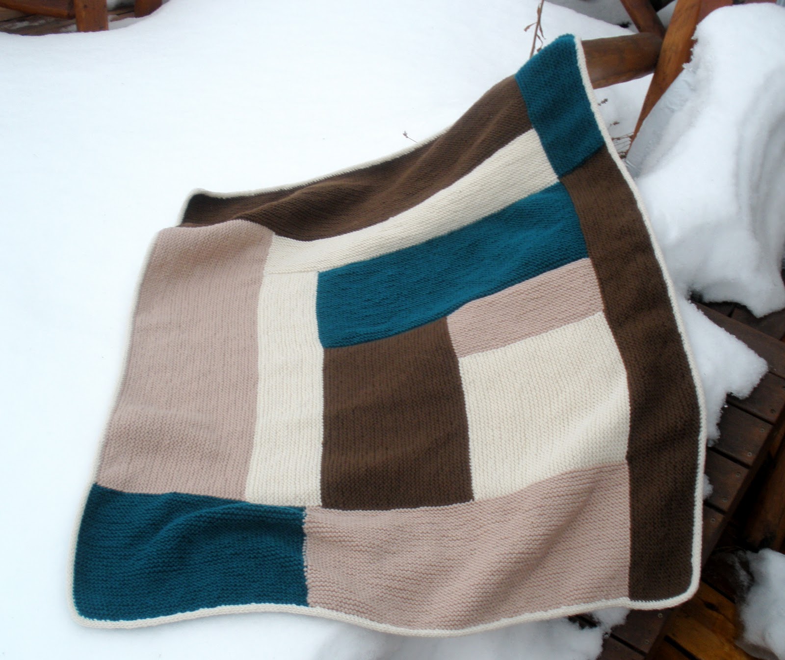 Charity blanket number one complete.