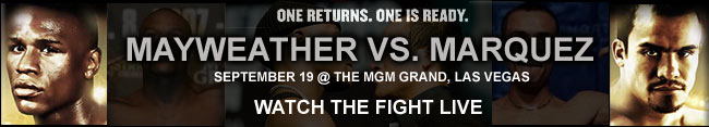 Mayweather Vs. Marquez | Pay Per View Watch It Live!