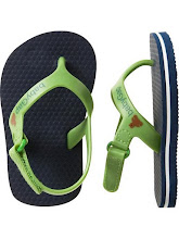 BABY GAP PLAIN BLUE SANDAL