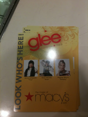 FIRMA de autografos De Glee En MACY'S Glee+20