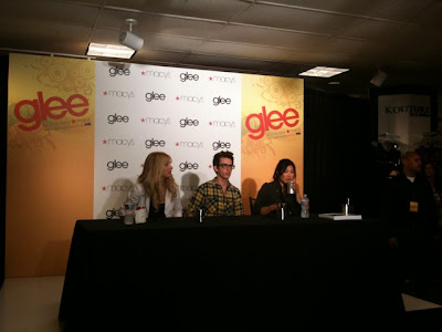FIRMA de autografos De Glee En MACY'S Glee+24